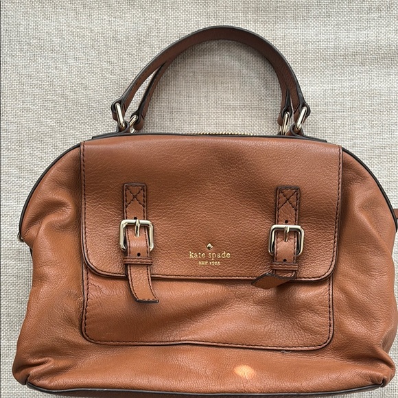 Kate Spade Brown Leather Handbag - Picture 1 of 3